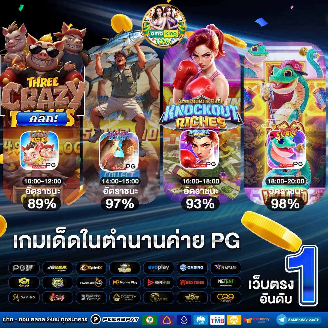 รวมค่ายสล็อตใหม่ ๆ - แบนเนอร์โปรโมชั่น