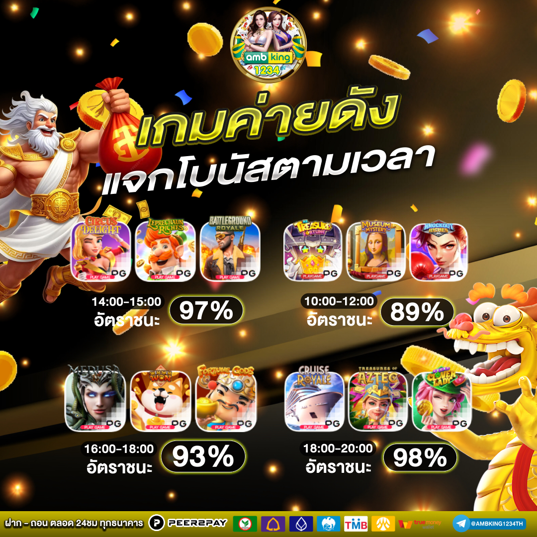เว็บ สล็อต ยอดนิยม - แบนเนอร์โปรโมชั่น