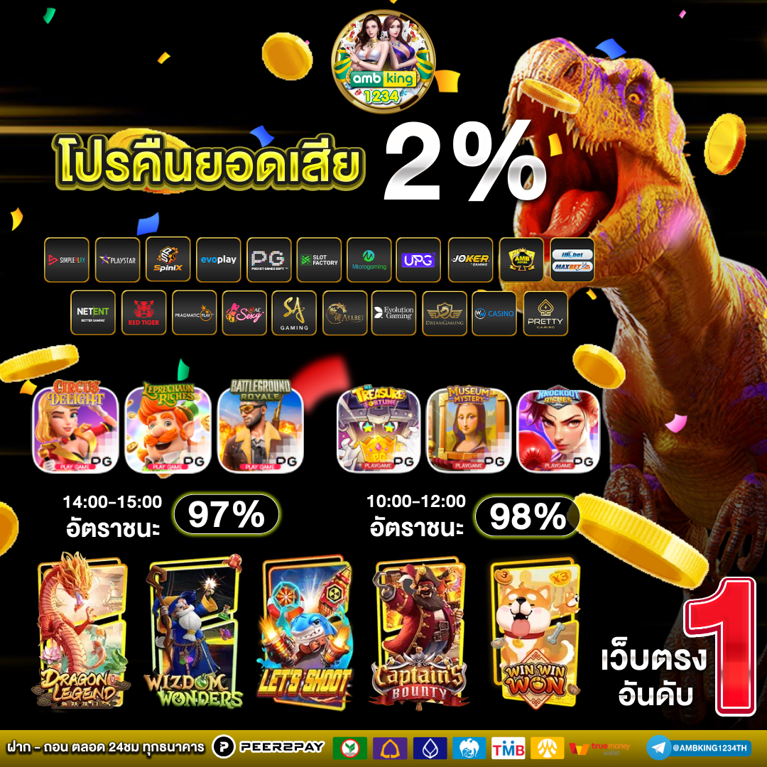 เว็บสล็อต รับ วอ ล เลท - แบนเนอร์โปรโมชั่น