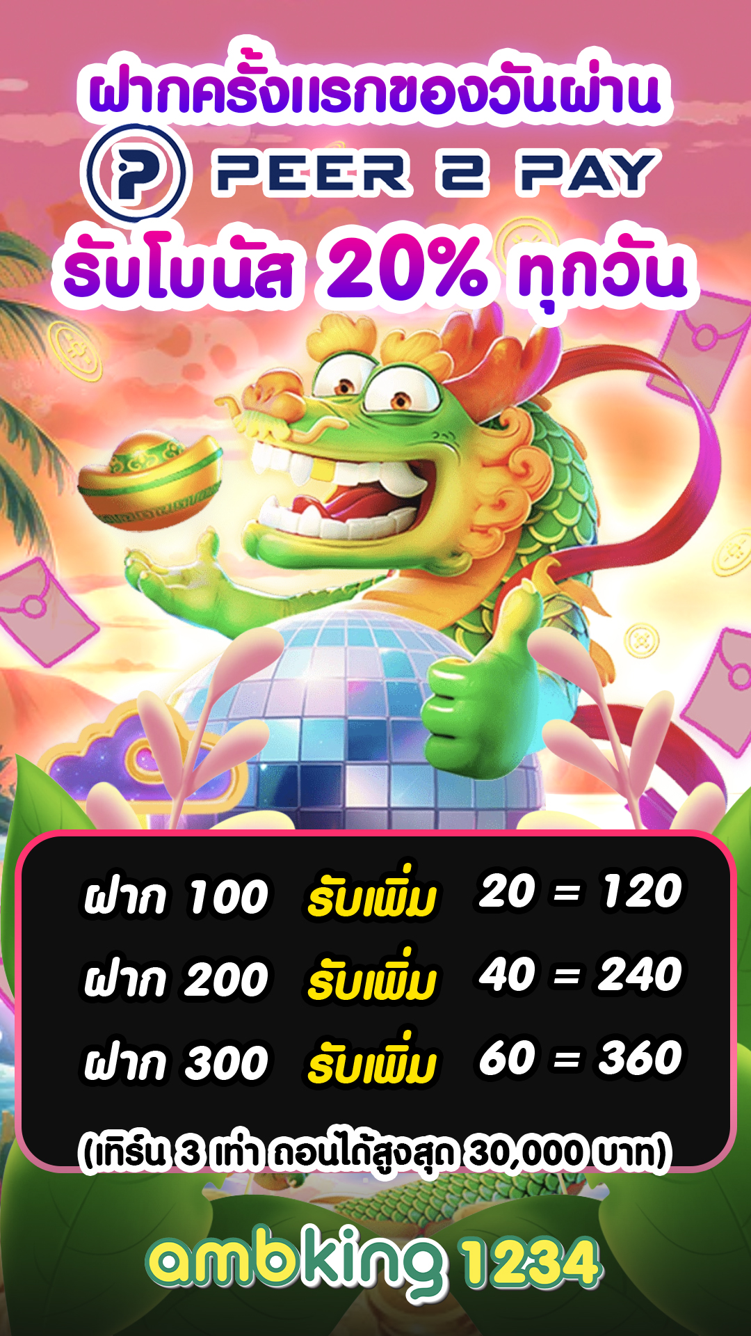 เว็บสล็อตแนะนำ - แบนเนอร์โปรโมชั่น