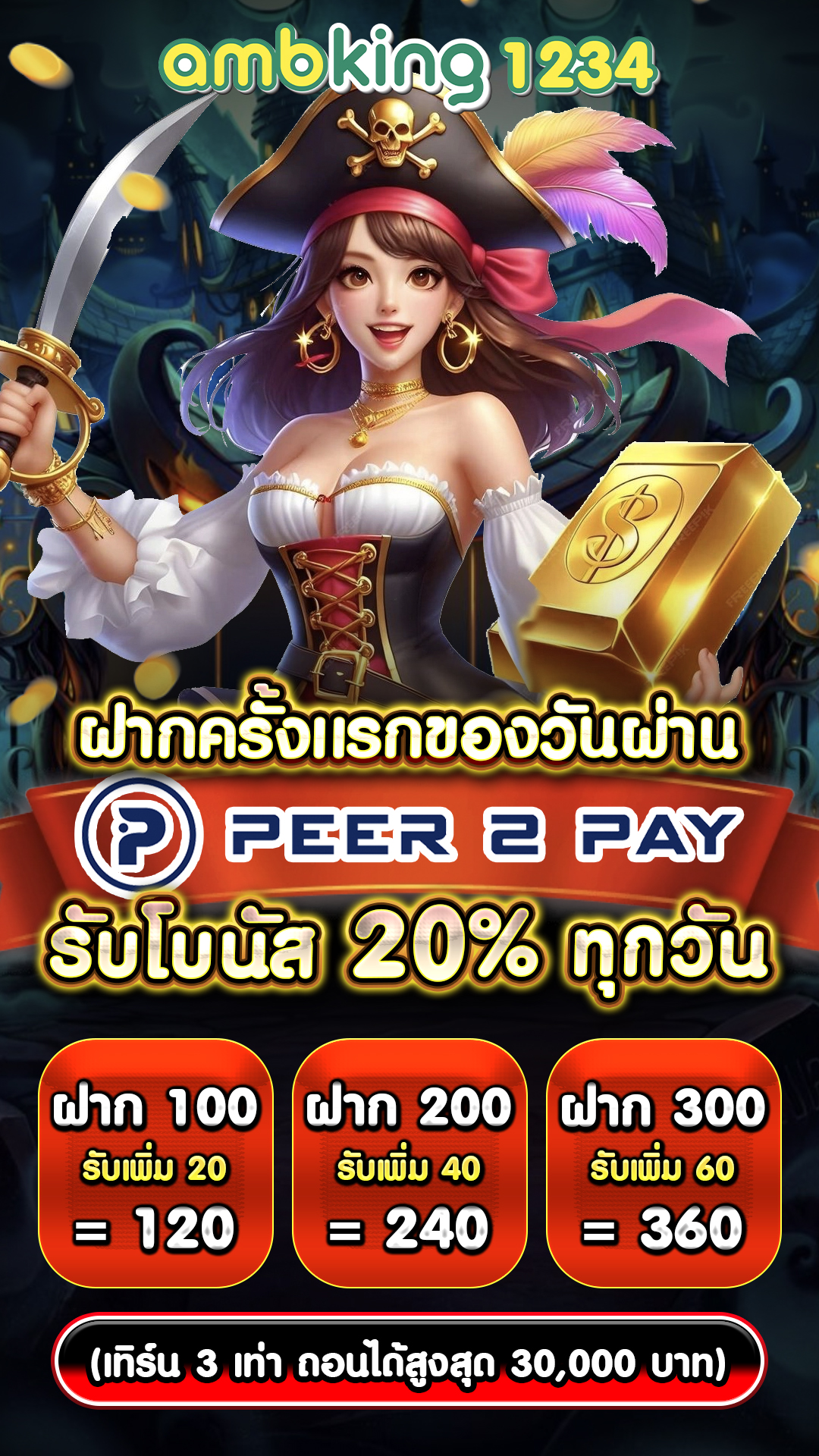 รับเงิน ทรูวอลเล็ต ฟรีวันนี้ - แบนเนอร์โปรโมชั่น